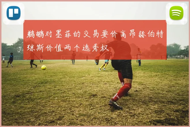 鹈鹕对墨菲的交易要价高昂赫伯特琼斯价值两个选秀权