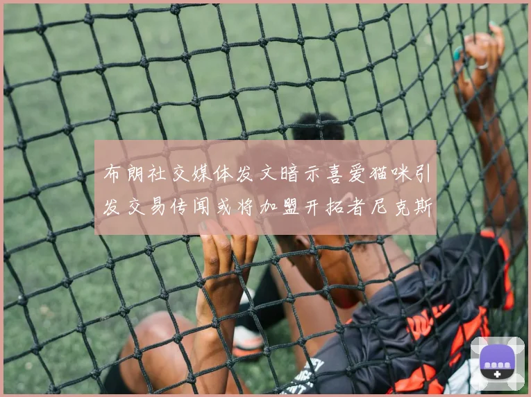 布朗社交媒体发文暗示喜爱猫咪引发交易传闻或将加盟开拓者尼克斯雷霆湖人